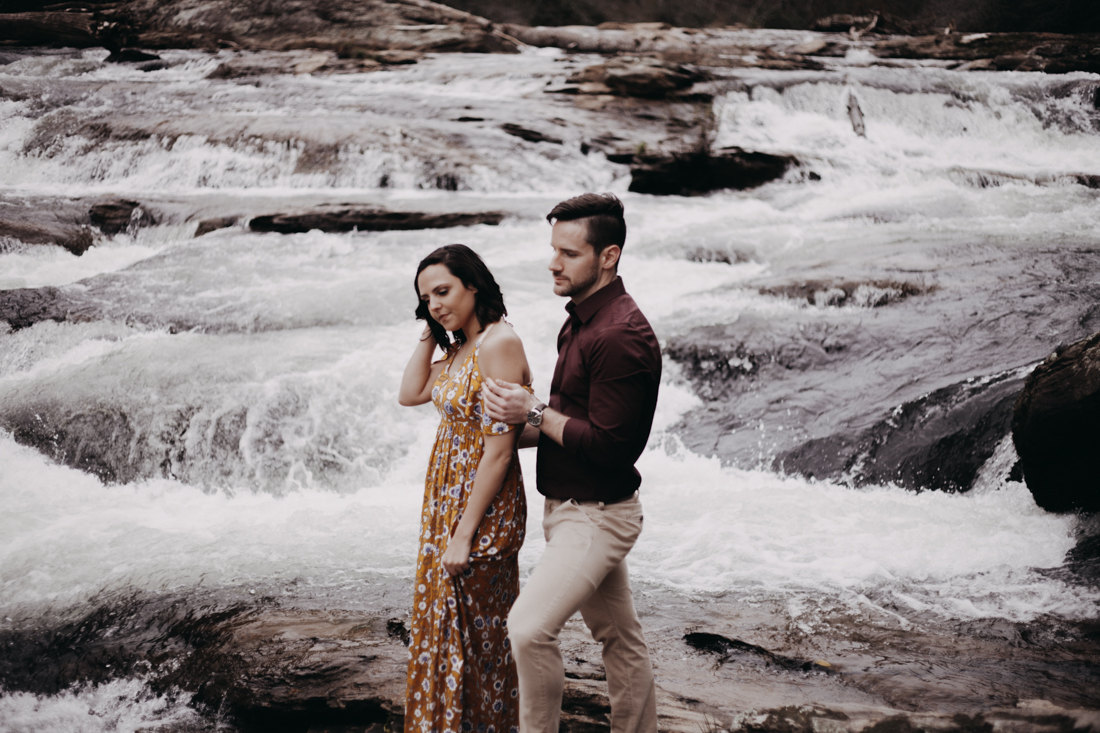 Hannah + Anthony | Couples Session | The Edge of the World | Dawsonville, GA | Exploring North GA Photography